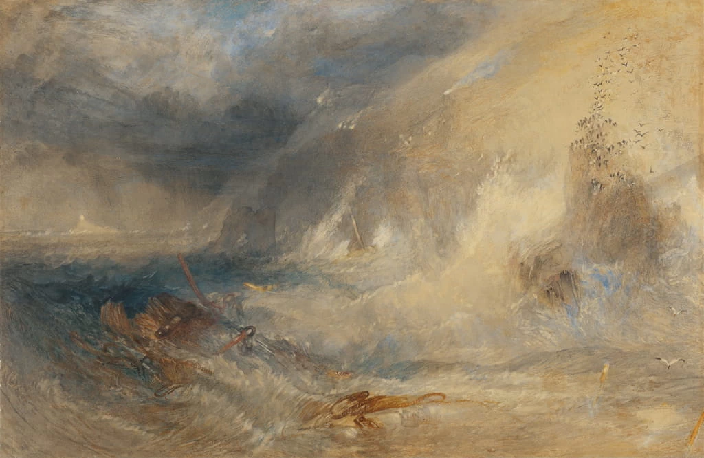 Faro di Longships, Land's End, 1834 - 35 circa, J. Paul Getty Museum, Los Angeles